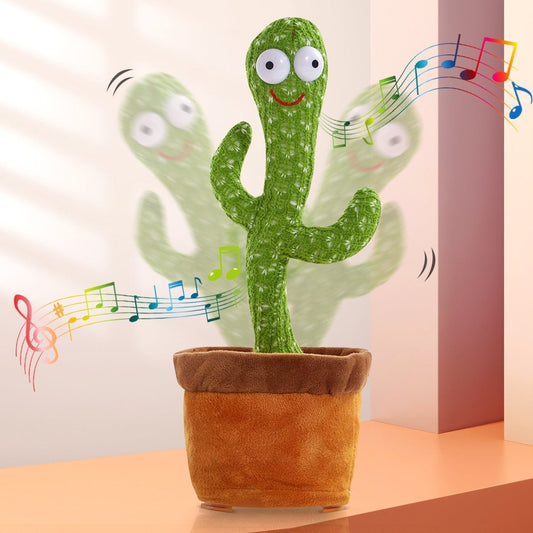 Dancing Talking Cactus Toy with USB Charge