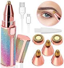 Flawless Brow Elegance: 2-in-1 Electric Eyebrow Trimmer & Shaver