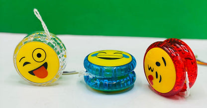 Plastic Smiley Yoyo for Kids